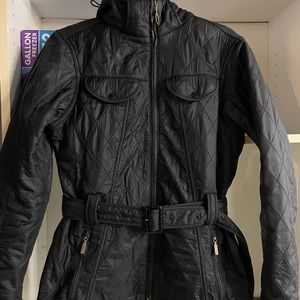 Barbour Belted Quilted Jacket Size 8